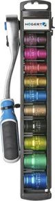 Högert Technik Σετ Καστάνιας 1/2" με 11 Τεμάχια HT1R382 - Σετ Εργαλείων από Ατσάλι Χρωμίου-Βαναδίου
