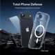 Σετ ESR θήκη + τζάμι οθόνης Classic Hybrid MagSafe & Tempered Glass για Apple iPhone 17 Air Clear