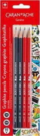 Σετ μολυβιών CARAN D'ACHE, 4 τεμάχια σε blister