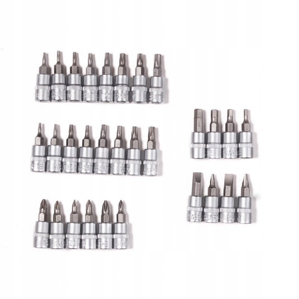 Σετ Εργαλείων NoName 216 Τεμαχίων 1/4", 3/8" & 1/2" με Καρυδάκια 4-32mm