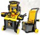 Beta Tools Σετ Εργαλείων με Τραπέζι/Καρότσι Μεταφοράς, Γκρι-Κίτρινο