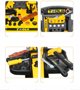 Beta Tools Σετ Εργαλείων με Τραπέζι/Καρότσι Μεταφοράς, Γκρι-Κίτρινο