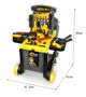 Beta Tools Σετ Εργαλείων με Τραπέζι/Καρότσι Μεταφοράς, Γκρι-Κίτρινο