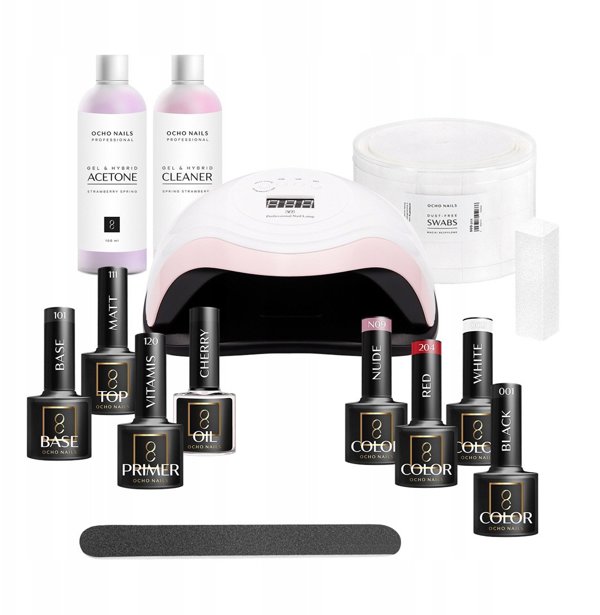 Σετ εκκίνησης υβριδικών OCHO NAILS 7