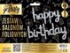 Σετ foil μπαλονιών Happy Birthday ασημένια