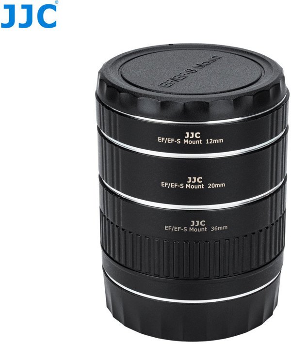 JJC Σετ Μακροδακτυλίων AET II για Canon EF/EF-S με Μεταφορά Αυτοματισμού