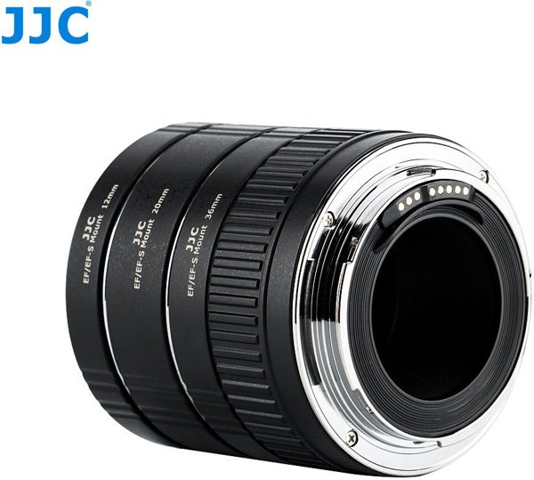 JJC Σετ Μακροδακτυλίων AET II για Canon EF/EF-S με Μεταφορά Αυτοματισμού