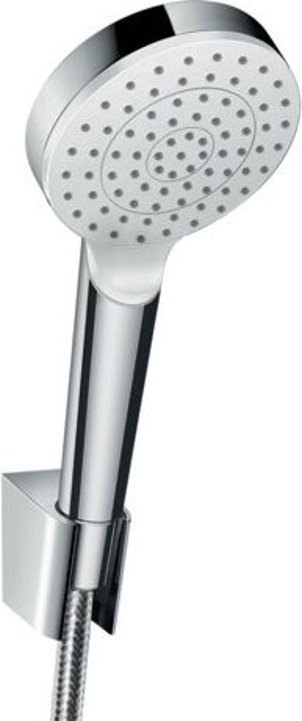 Σετ ντους Hansgrohe Crometta σημειακό λευκό (26690400)