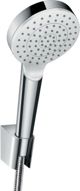 Σετ ντους Hansgrohe Crometta σημειακό λευκό (26690400)