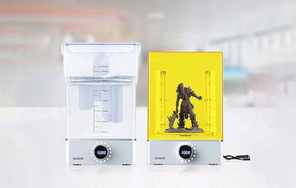 Σετ πλυσίματος και σκλήρυνσης εκτυπώσεων 3D ELEGOO Mercury XS