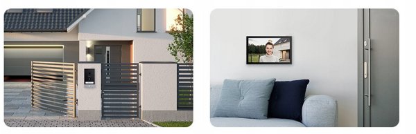 EZVIZ HP7 Σετ Βιντεοθυροτηλέφωνο με 2 Πάνελ Πύλης & Έξυπνη Διαχείριση