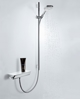 Σετ ντους Hansgrohe Raindance Select E συρόμενο χρώμιο (26621000)