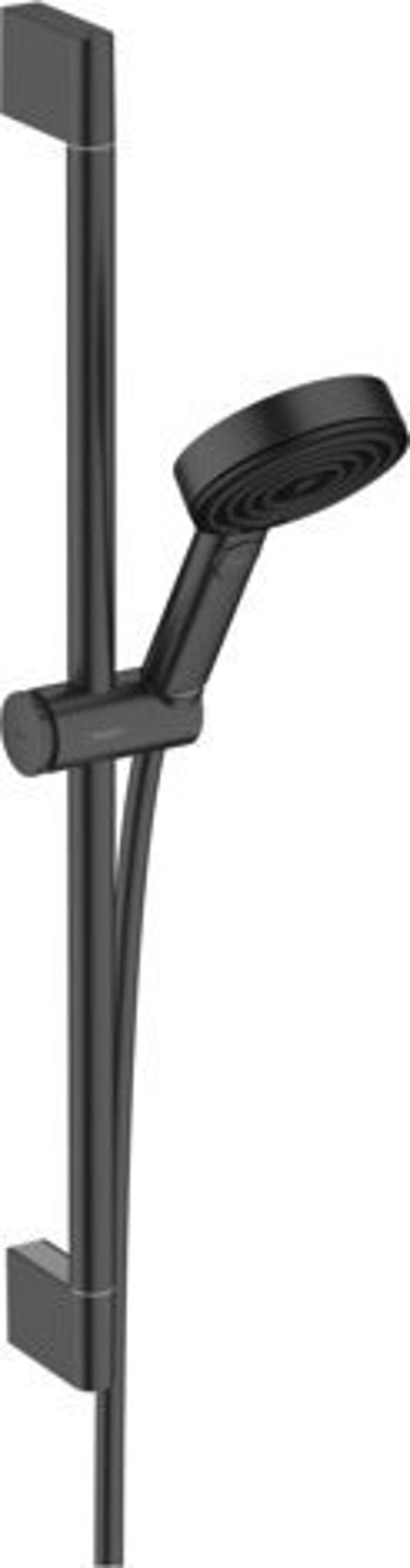 Σετ ντους Hansgrohe Σετ ντους 105 3jet Χαλάρωση με ράβδο 65 cm, μαύρο ματ