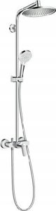 Σετ ντους Hansgrohe Hansgrohe σετ ντους Crometta S 240 1jet με μπαταρία μονού μοχλού 27269000