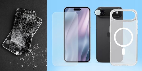 Σετ Roobix 3σε1 Combo για iPhone 17 Air (θήκη MagSafe + γυαλί + προστασία φακού)