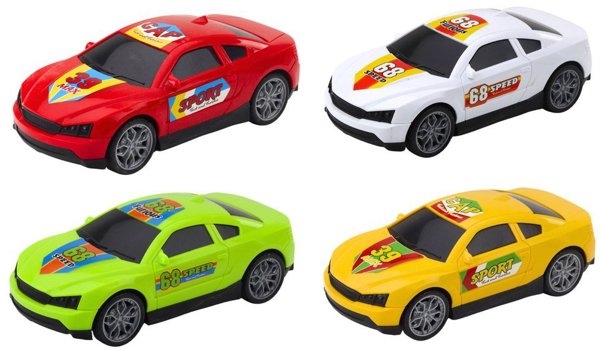 LeanToys Σετ Φορτηγό Lora Laweta με 4 Αυτοκίνητα, Φώτα και Ήχους, Ανοιγόμενες Πόρτες