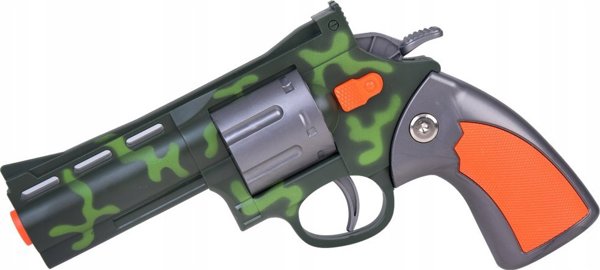 Σετ Πιστόλι Revolver + Αφρώδης σφαίρες Παιχνίδι με πυροβολισμούς ZA5327