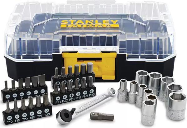 Stanley Σετ Καρυδάκια & Εργαλεία PRO-STACK FMMT19101-0 37 Τεμαχίων 1/4" 5-14mm