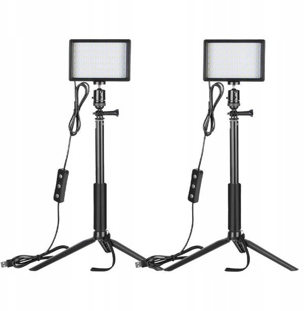 Σετ στούντιο Neewer ZC-10S δύο φώτα LED + φίλτρα + τρίποδα