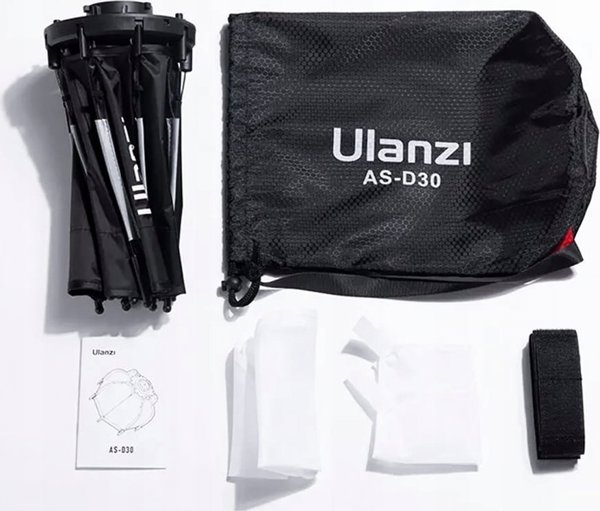 Σετ στούντιο Ulanzi Softbox + 2x Διαχυτής για Mini Bowens Octa 30cm Ulanzi - L005 L023 Lt028 L024 / As-d30