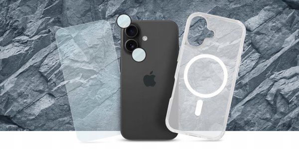 Σετ Roobix 3σε1 Combo για iPhone 17 (θήκη MagSafe + τζάμι + προστασία φακού)