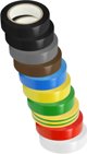 Orno Σετ 10 Μονωτικές Ταινίες PVC 15mm x 10m, Πολύχρωμο - 10 Διαφορετικά Χρώματα