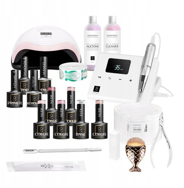 Σετ εκκίνησης υβριδικών OCHO NAILS 5