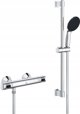 Σετ ντους Grohe Thermostatic shower set GROHE QUICKFIX PRECISION FLOW, 34800001, chrome
