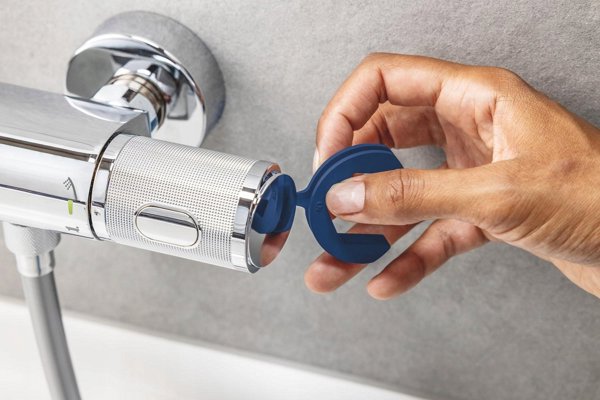 Σετ ντους Grohe Thermostatic shower set GROHE QUICKFIX PRECISION FLOW, 34800001, chrome