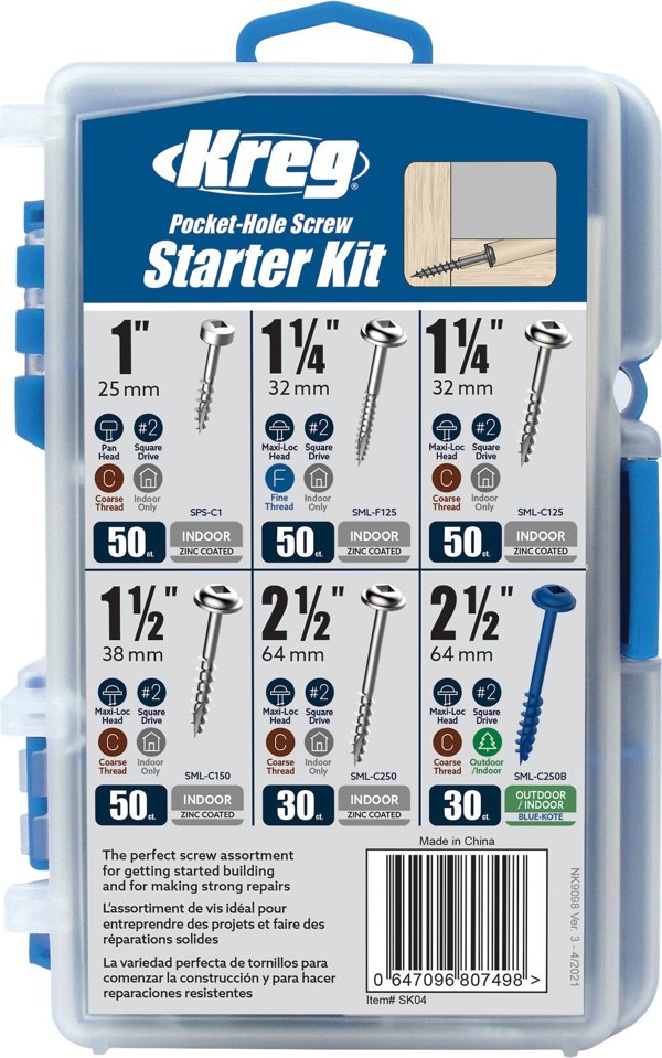 Σετ εργαλείων Sourcing Bolt set KREG SK04-INT Starter Kit