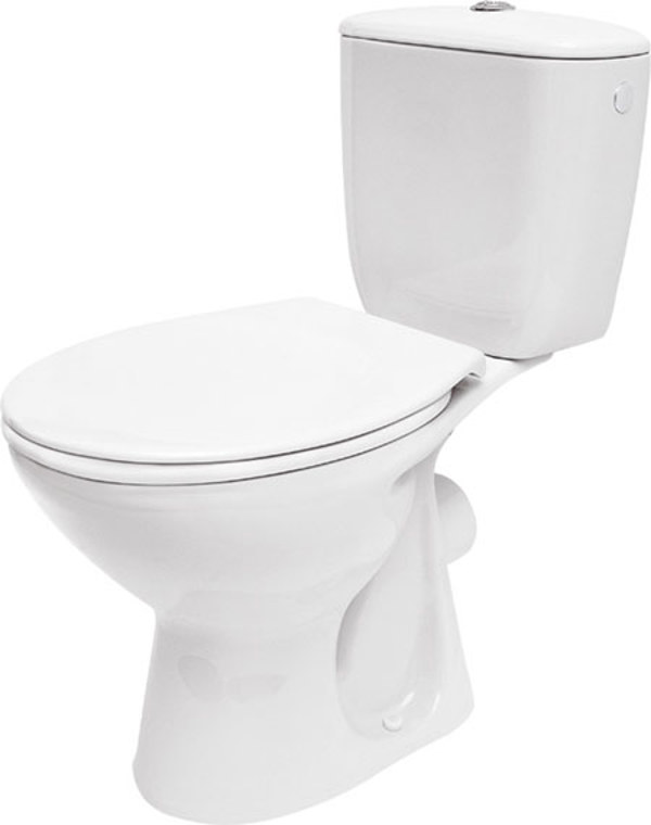 Συμπαγές σετ WC Cersanit President 64.5 cm λευκό (K08-028)