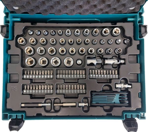 Makita Σετ Εργαλείων 120 Τεμαχίων (E-08713) - Κλειδιά, Allen και Μύτες Βιδώματος