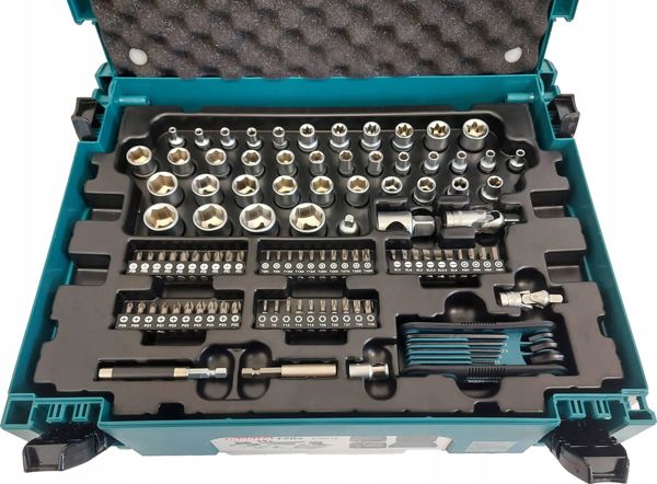 Makita Σετ Εργαλείων 120 Τεμαχίων (E-08713) - Κλειδιά, Allen και Μύτες Βιδώματος