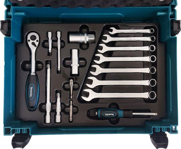 Makita Σετ Εργαλείων 120 Τεμαχίων (E-08713) - Κλειδιά, Allen και Μύτες Βιδώματος