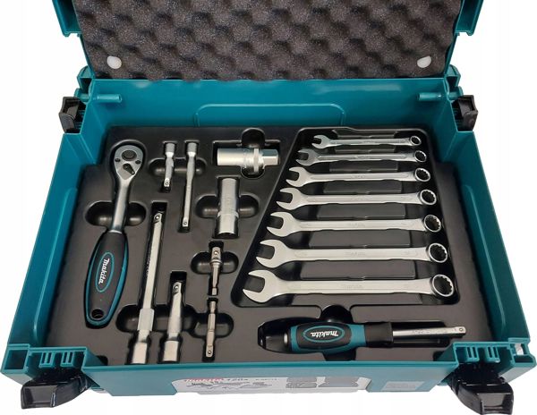 Makita Σετ Εργαλείων 120 Τεμαχίων (E-08713) - Κλειδιά, Allen και Μύτες Βιδώματος