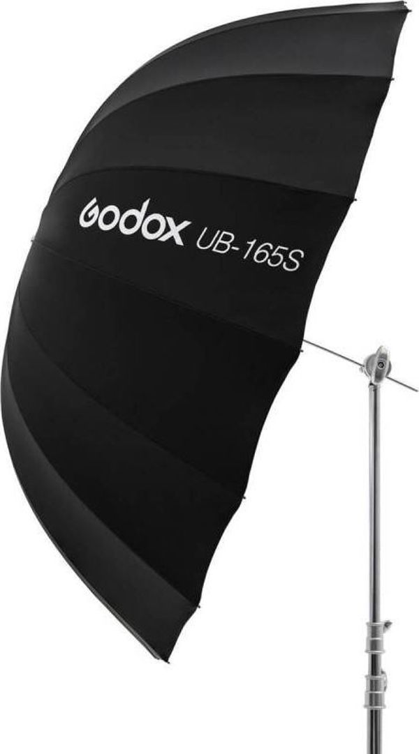 Σετ στούντιο GODOX Φωτογραφική ομπρέλα στούντιο Godox UB-165S παραβολική ασημί 165cm