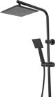 Σετ ντους Rea REA-P0636 ΣΕΤ ΝΤΟΥΣ BRAVO BLACK ΜΕ ΜΠΑΤΑΡΙΑ ΚΑΙ ΡΑΦΙ ΤΕΤΡΑΓΩΝΗ ΝΤΟΥΖΙΕΡΑ REA // N.REA.NAT-BRAVO BLACK