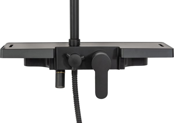 Σετ ντους Rea REA-P0636 ΣΕΤ ΝΤΟΥΣ BRAVO BLACK ΜΕ ΜΠΑΤΑΡΙΑ ΚΑΙ ΡΑΦΙ ΤΕΤΡΑΓΩΝΗ ΝΤΟΥΖΙΕΡΑ REA // N.REA.NAT-BRAVO BLACK