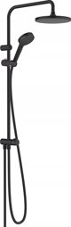 Σετ ντους Hansgrohe Dušo komplektas Hansgrohe Vernis Blend Showerpipe 200 1jet Reno EcoSmart, μαύρο ματ, 26099670