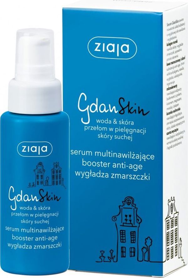 Ziaja GdanSkin Booster Anti-Age ενυδατικός ορός προσώπου 50ml 6051041 5901887042853