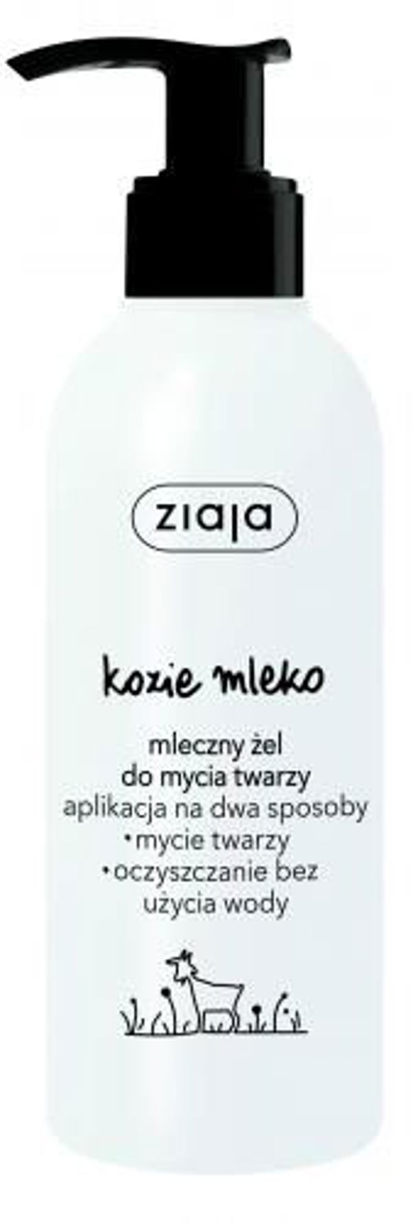 Ζελέ καθαρισμού προσώπου Ziaja Goat Milk Milky 200ml 1793398 5901887042662
