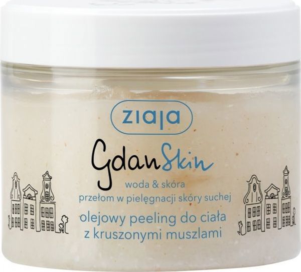 Ziaja GdanSkin απολεπιστικό σώματος με θρυμματισμένα κοχύλια 300ml