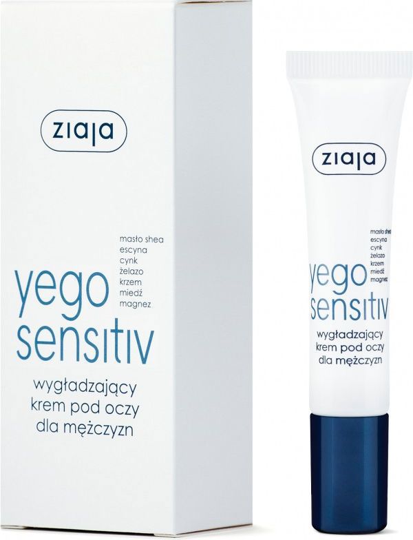 Ziaja ZIAJA_Yego Sensitiv λειαντική κρέμα ματιών για άνδρες 15ml - 5901887038184