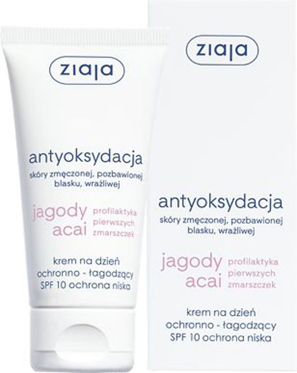 Ziaja Acai προστατευτική και καταπραϋντική κρέμα SPF10 50ml