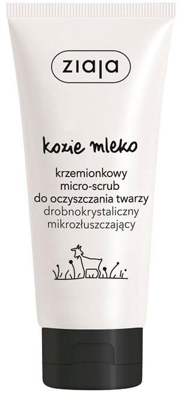 Ziaja Goat Milk Silica micro-scrub για καθαρισμό προσώπου 75ml 1793403 5901887042686