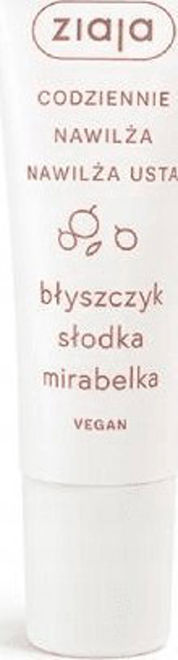 Ziaja Καθημερινό Ενυδατικό Lip Gloss Slodka Mirabelka 12ml