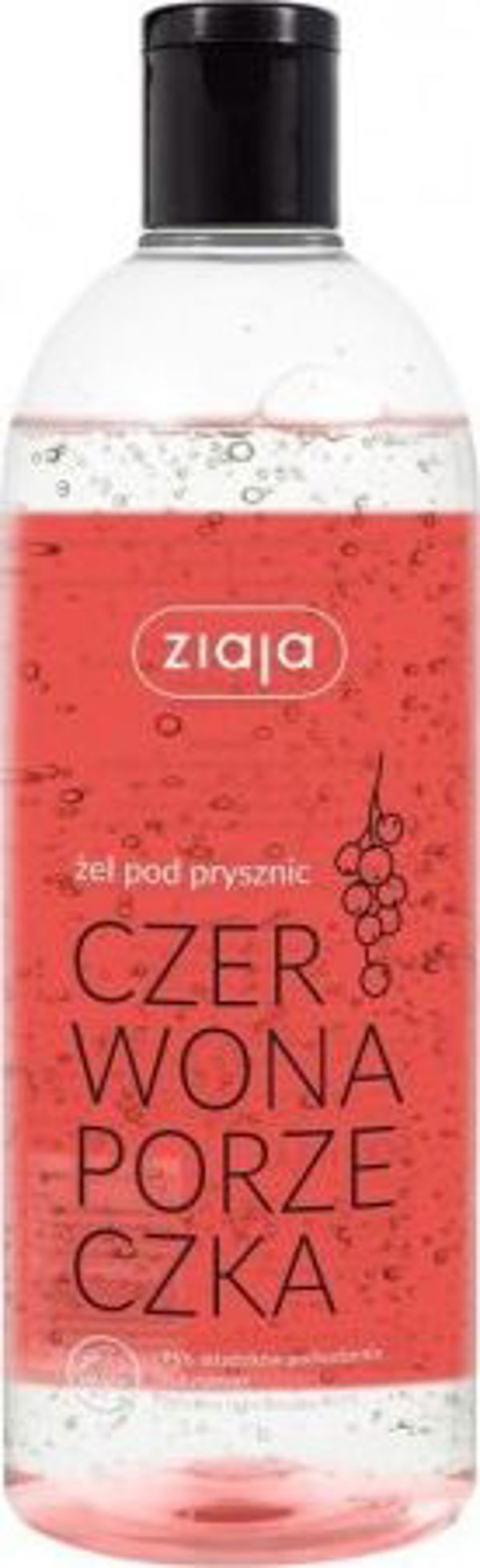Ziaja Αφρόλουτρο Redcurrant, Αρωματικό Αφρόλουτρο με Κόκκινη Σταφίδα, Φυσική Φόρμουλα, 500ml