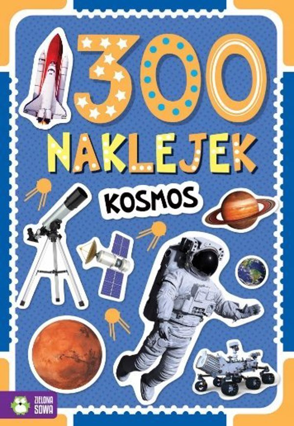Zielona Sowa Βιβλίο με 300 Αυτοκόλλητα Kosmos 97729