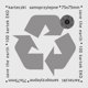 Ziemia Obiecana Αυτοκόλλητες Σημειώσεις Eco 75x75mm, 100 Φύλλα, Λευκές