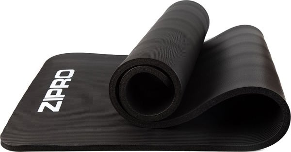 Zipro Στρώμα προπόνησης 180 cm x 60 cm x 1.5 cm μαύρο